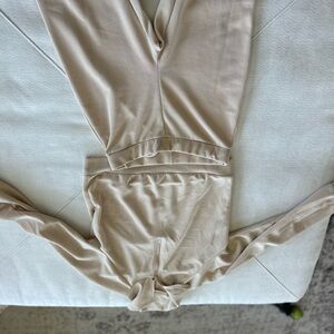 Beige Tracksuit Set